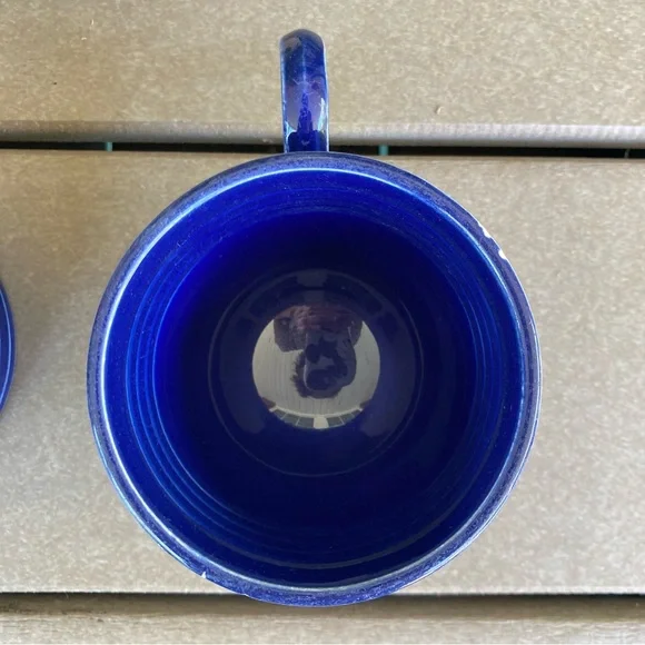 Vintage Cobalt Blue Tea/Coffee Cups - Picture 4 of 6
